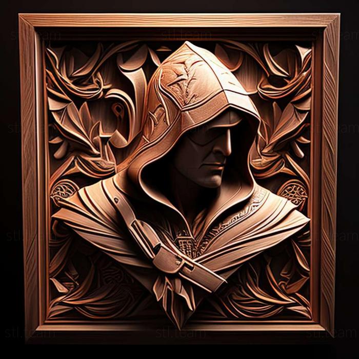 3D model Ezio Auditore da Firenze Assassins Creed 2 (STL)